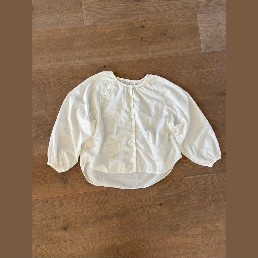 Outerknown Button Down 100% Cotton Blouse - image 1